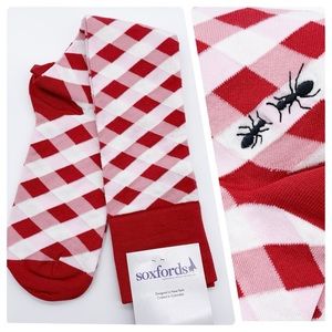 Soxfords “Pic-Nicked” Knee High Dress Socks